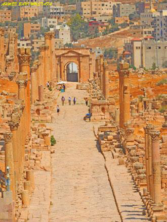 The Jerash Greater Municipality is scheduled to initiate several development projects worth JD13 million to link Jerash's old and new neighbourhoods in June, according to an official (File photo)